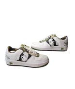 2pac Tupac Shakur Hip Hop Sneakers Size 9.5 Makaveli Brand Thug Life Cam... - $97.72 CAD