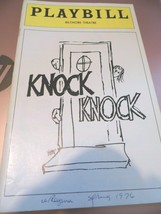 April 1976 - Biltmore Theatre Playbill - KNOCK KNOCK - Flanagan - $19.94
