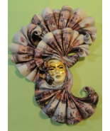 Atelier di Lago &amp; Molin Handcrafted HAND MADE Wall Mask Venezia Italy 14... - $1,187.19 MXN