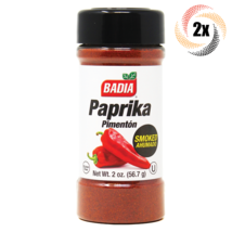 2x Shakers Badia Paprika Smoked Ahumado Seasoning | 2oz | Gluten Free | Pimenton - £11.47 GBP