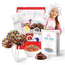 Cake Pop Sticks Kids Baking Kit | Cake Pop Kit For Kids | Diy Beginner C... - £43.20 GBP