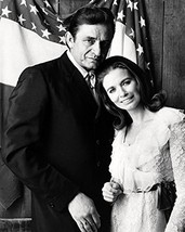 Johnny Cash And June Carter Cash 16x20 Canvas Giclee - £54.92 GBP