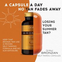 BRONZAN Dr.Viton Sunless Tanning capsules, natural &amp; organic, anti aging... - $31.58