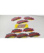 VINTAGE IHRA MOTORSPORTS DRAGRACING PATCHES/STICKERS CHECKERED FLAG LOT ... - $24.36