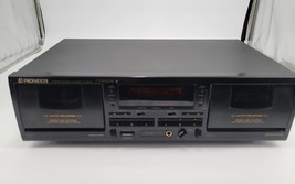 Pioneer CT-W503R Stereo Double Cassette Deck - £80.79 GBP
