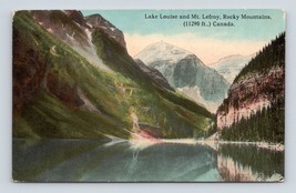 Lake Louise and Victoria Glacier Alberta Canada UNP  DB Postcard P28 - £2.28 GBP