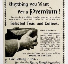 Cotting&#39;s Premium Tea Store 1897 Advertisement Victorian Boston Mass ADB... - $6.00