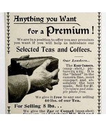Cotting&#39;s Premium Tea Store 1897 Advertisement Victorian Boston Mass ADB... - $110.33 MXN