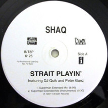 Shaquille O&#39;Neal - Strait Playin&#39; (12&quot;, Promo) (Very Good (VG)) - £2.28 GBP