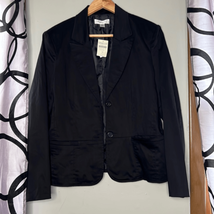 Coldwater Creek black 2 button blazer, size medium new with tags - £27.05 GBP
