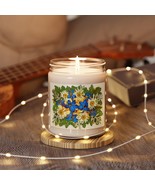 Scented Soy Candle, Daisies Birthday Flowers, 9 oz, Aromatherapy Candle - $14.90