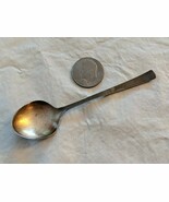 C Hugo Pott 787 Germany Silverplate Oval Soup Dessert Spoon 6 3/8&quot; Germa... - $34.93 CAD