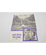 Vintage Sheet Music Tara Theme From Motion Picture Gone With The Wind - £9.14 GBP