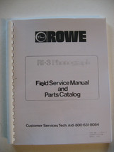 ROWE RI-3 Model jukebox manual - £29.69 GBP