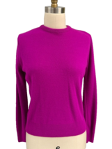 VTG 1950s Donna Dean Fuchsia Orlon Sweater Classic Bombshell Knit M - $64.30