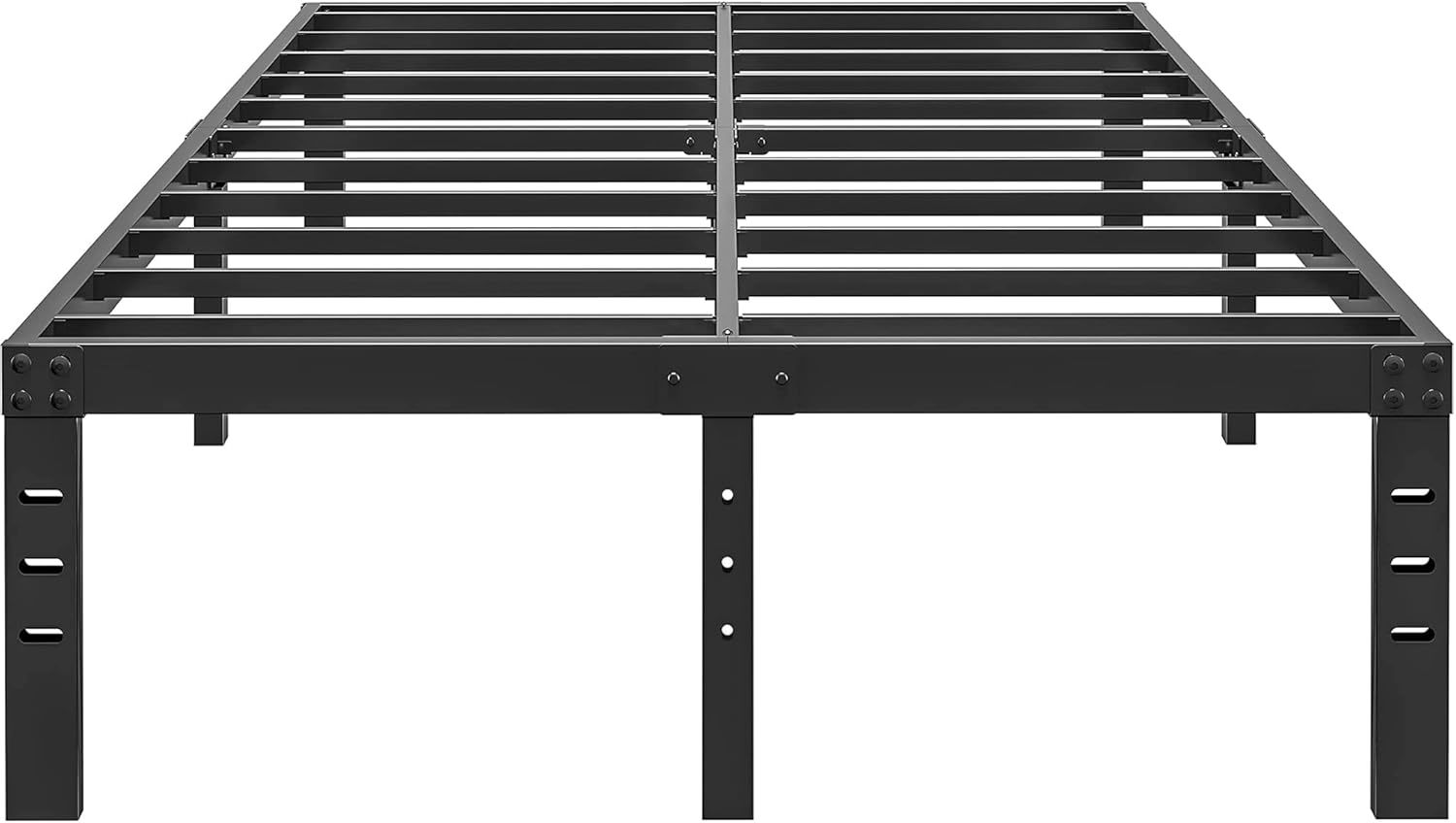 14 Inch Metal Bed Frame Queen Size No Box Spring Needed - Easy Assembly ... - $76.99