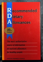 Recommended Dietary Allowances by Life Sciences Commission, Tenth Edition - £1.96 GBP