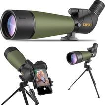 Updated Gosky 20-60X80 Spotting Scopes With Tripod, Carrying Bag, And Quick - £186.34 GBP