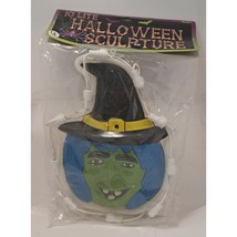 vintage Halloween Witch Sculpture with 10 lites 1999 brand new - £9.55 GBP