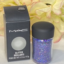 MAC PURPLE HOLOGRAM Glitter Brilliants Pigment Full Size NIB eye shadow ... - $17.77