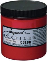 RubySoft Fabric Paint - 8 Oz Textile Color for Clothes | Permanent, Colorfast &amp; - £41.22 GBP