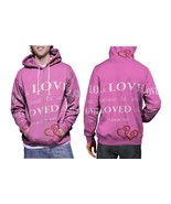 John 4 19 We Love Because He First Loved  Mens Graphic Zip Up Hooded Hoodie - £27.47 GBP+