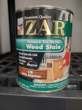 Zar 128 EARLY AMERICAN QUART Oil Based Interior Wood Stain Discontinued - £38.22 GBP