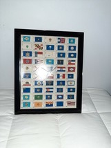 Wall clock with Bicentennial Commemorative 50 State 13 cent Stamps - $26.00