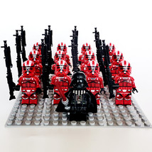 13Pcs Star Wars Darth Vader &amp; Red Fist Squad Hemosiderosis Corps Minifig... - £17.51 GBP