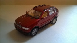 Rare Red &#39;99 BMW X5 1/32 DIECAST CAR COLLECTOR&#39;S MODEL Operational Doors... - £23.34 GBP
