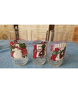 3 holly hobbie and robby coca cola christmas glasses complete set has 4 ... - £8.96 GBP