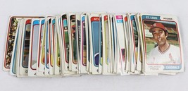 VINTAGE 1974 Topps Baseball Cards Starter Lot of 80 Different w/ Fisk Yaz Bench - £118.67 GBP