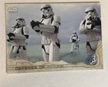 Rogue One Trading Card Star Wars #26 Defense Of Scarif - $1.97