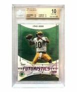 Authenticity Guarantee 
2000 Upper Deck Ionix Tom Brady Rookie Card #77 ... - $23,375.00