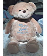 Personalized Custom Embroidered Bear - $44.95