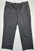 Stafford Classic Fit Gray Dress Pants Slacks Men Size 44x30 (Measure 40x29) - $14.29