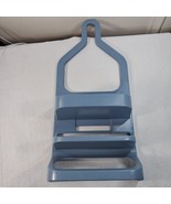 Vintage Rubbermaid Bath Shower Caddy W/ Soap Tray #2820 light dusty blue... - $42.00