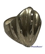 VTG Sterling Silver Fanned Seashell Ring 925 Size 7.75 Mexico Ring - $1,371.33 MXN