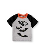 Halloween Toddler Boy Short Sleeve Raglan Graphic T-Shirt Size 2T/NP2 Grey - $236.99 MXN