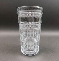 Ralph Lauren Acid Signature Glen Plaid Crystal Vase 10&quot; - $3,729.76 MXN
