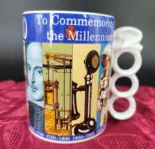 Vintage Ashdale 2000 Millennium Time Line Coffee Mug Tea Cup Commemorate... - £11.90 GBP
