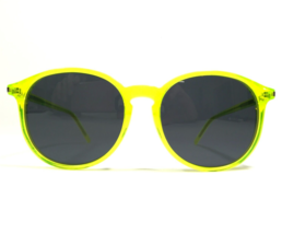 Saint Laurent Sunglasses SL106 SURF/F 003 Clear Neon Yellow Frames Black Lenses - £133.91 GBP