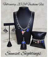 Sunset Sightings Paparazzi -Jewelry, Fashion-Fix-Set-February 2024 - $402.75 MXN