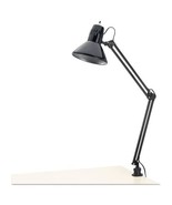 Lamp Desk Architect Arm Swing Adjustable Light Table Task Clamp Black Metal - £18.00 GBP