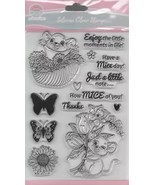 A6 Mouse Clear Stamp set. Stamping Cardmaking Scrapbooking Crafts - $14.52 CAD