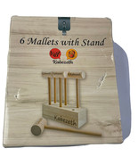 Kabezeth 6 Mallets With Stand~ Great For Shellfish / Nut Biscuit Chocolate - €7,52 EUR