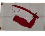 AES Moon 16x24 Embroidered 100% Cotton Texas Dimmits Goliad Flag 16&#39;&#39;x24... - $29.88