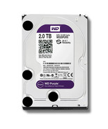 WD WD20PURX- Purple 2TB 5.4k SATA 6Gbps 64MB Cache 3.5&quot; HDD - £66.00 GBP