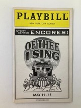 2006 Playbill New York City Center Victor Garber in Of Thee I Sing - £11.31 GBP