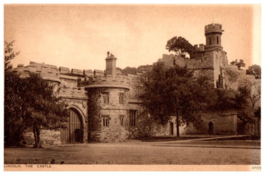 The Castle Lincoln United Kingdom Black And White Postcard - £6.96 GBP